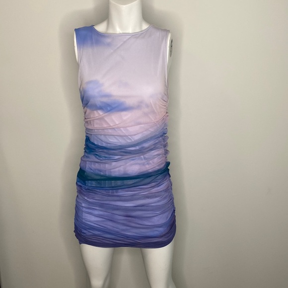 Urban Outfitters Austin Mesh Mini Dress- WORN ONCE! Size M - Picture 2 of 5